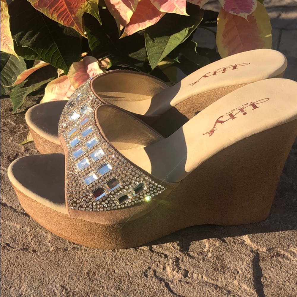 Rhinestone sandals - Picture 4 of 8
